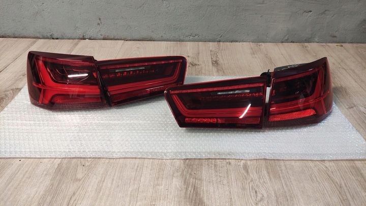 фото №1, Audi a6 c7 рестайлінг лампа ліва права задня зад led 4g9