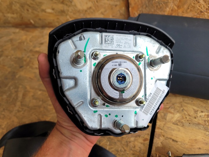 фото №6, Подушка водія пасажира dacia duster i рестайлінг ремені