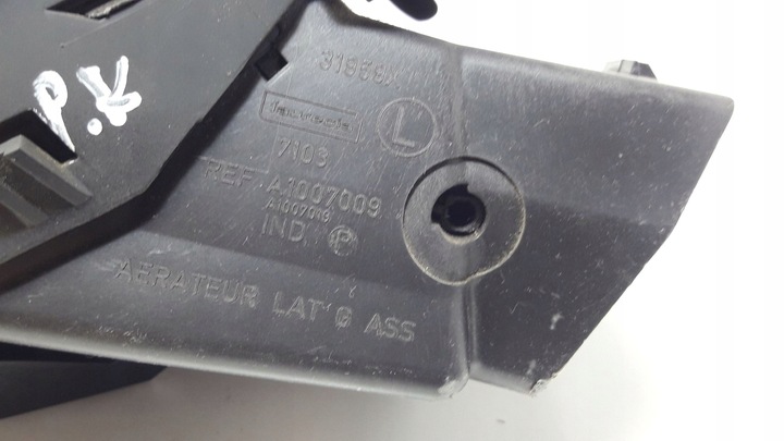 фото №7, Решётка воздуховод боковая панели левая сторона renault megane ii 31959x