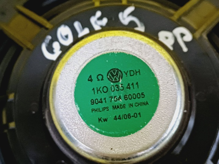 фото №6, Динамік праві перед vw golf v 1k0035411 nr677