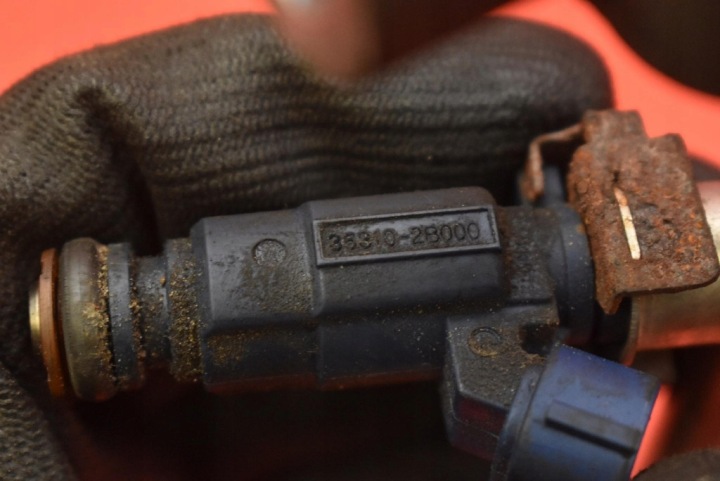 фото №10, Паливна рейка  форсунки 35310-2b000 kia ceed 1 i 1.4 16v 109 km 07-10