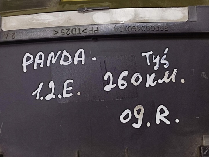 фото №8, Fiat panda ii 1.2 спідометр  555000460104