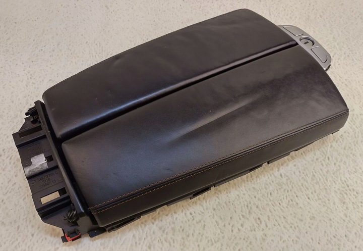 фото №6, Bmw 6 f12 f13 10-18 подлокотник туннеля среднего чёрная кожа