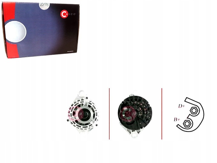 фото №1, Генератор 12v 140a ina casco