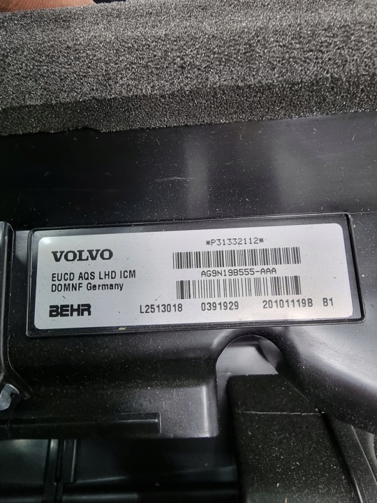фото №5, Volvo v60 i s60 ii обігрівач 31332112 європа