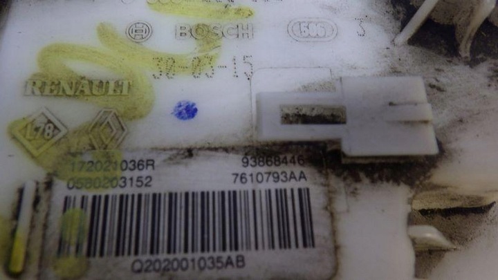 фото №7, Насос пального паливна trafic iii vivaro b 1.6 dci 172021036r 93868446