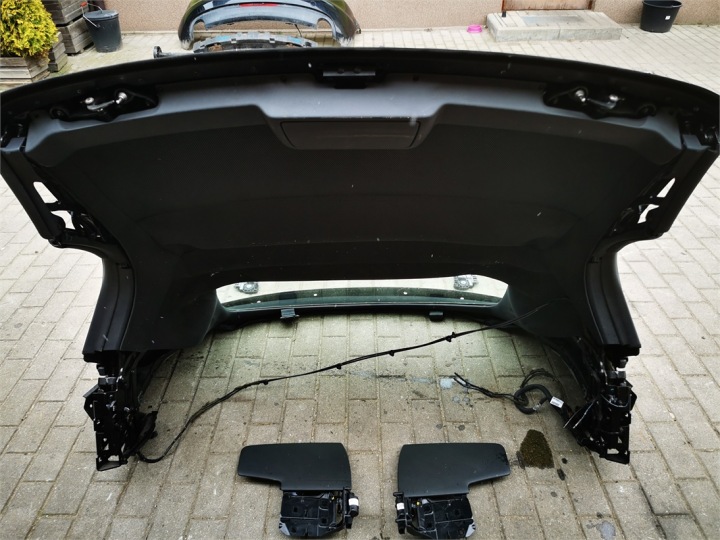 фото №16, Audi tt 8j 06-14 cabrio kabriolet комплектный крыша демонтаж