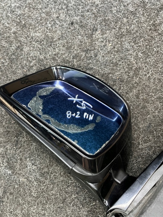 фото №14, Bmw x5 e53 зеркало левое чёрные 8+2 pin
