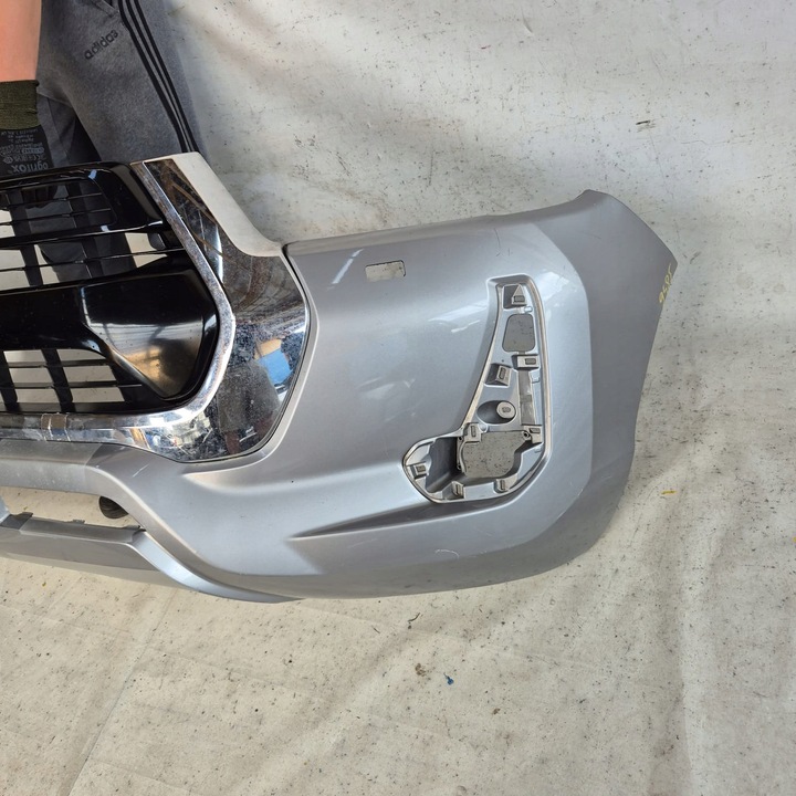 фото №13, Toyota hilux viii 8 рестайлинг 20- бампер перед переднее решётка радиатора 52119-0kk50