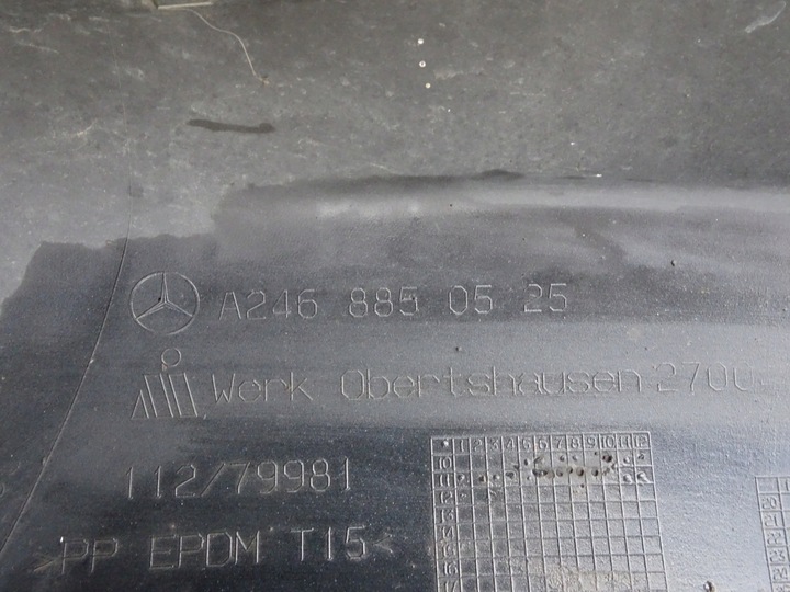 фото №13, Mercedes b-klasa w246 бампер перед ксенон pdc a2468850525