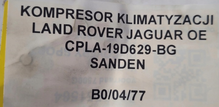 фото №7, Компрессор кондиционера land rover cpla-19d629-bg