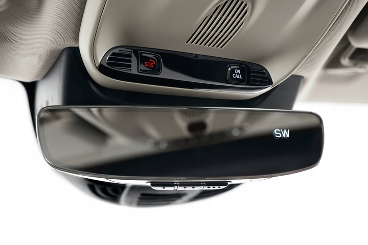 фото №1, Volvo xc60 ii внутренний зеркало безрамочное homelink оригинальный номер