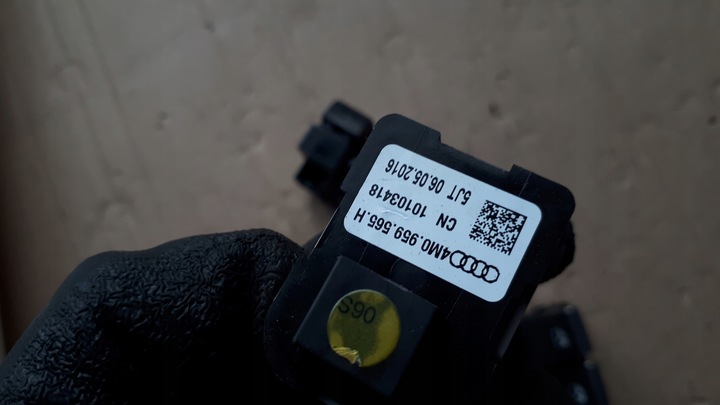 фото №9, A4 b9 8w выключатель стекло хром переключатель 5x a5 8w