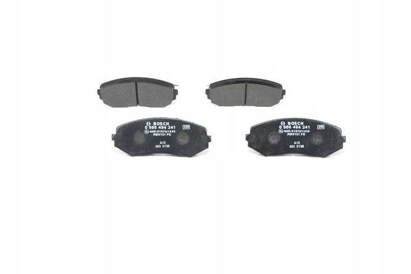 фото №14, Тормозные колодки ham. suzuki grand vitara 05- bosch 986 494 241 комплект тормозные колодки