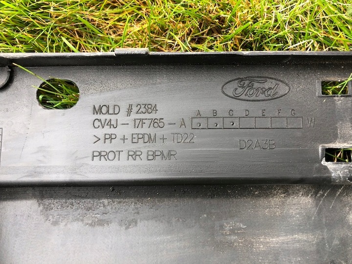 фото №3, Ford kuga mk2 st rs спойлер накладка бампер задній