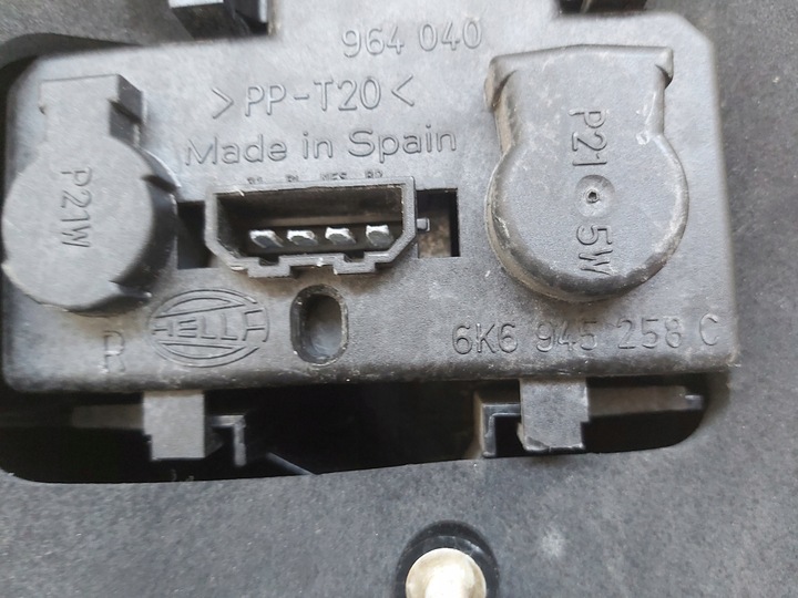 фото №3, Seat ibiza ii 6k6945258c лампа правый зад