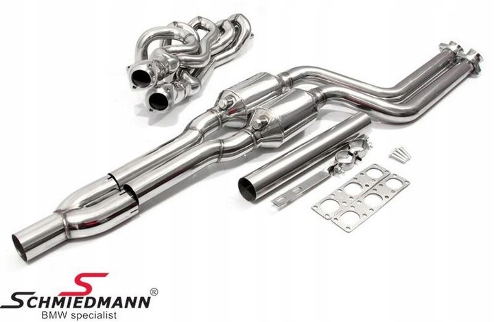 фото №6, Колектор schmiedmann bmw e46 320i 323i 325i 328i 330i m52 m54 +каталізатори