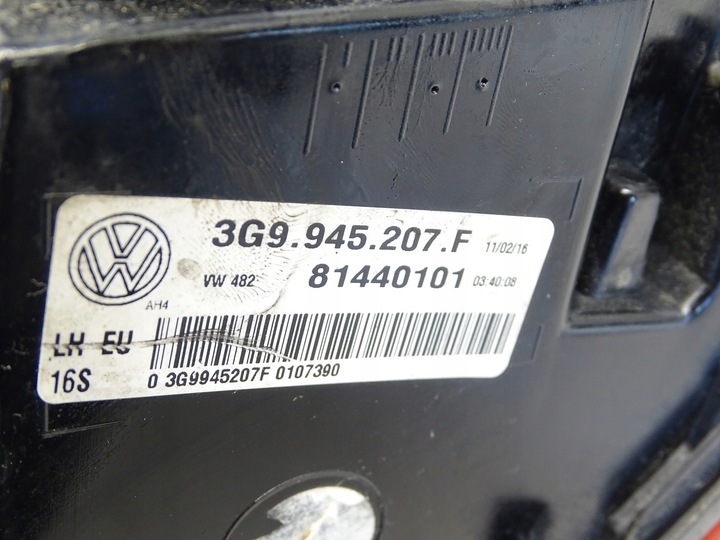 фото №8, Лампа ліва лівий зад задня w крило led vw passat b8 універсал 3g9945207f