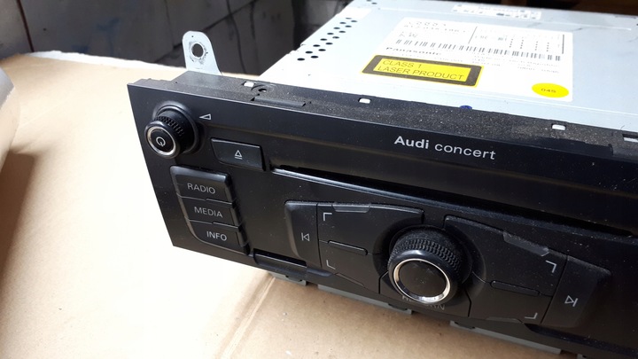 фото №2, A4 a5 8t радиопроигрыватель audi concert 8t2035186c