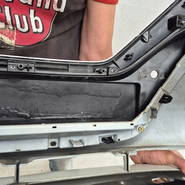 фото №12, Nissan leaf ii 2 17- бампер перед переднее решётка радиатора 620225sh0h