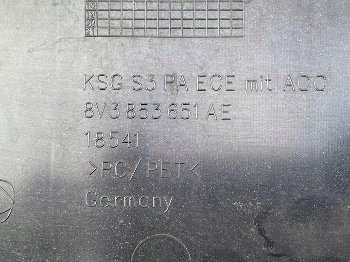 фото №9, Audi a3 s3 8v решітка радіатор решітка радіатора