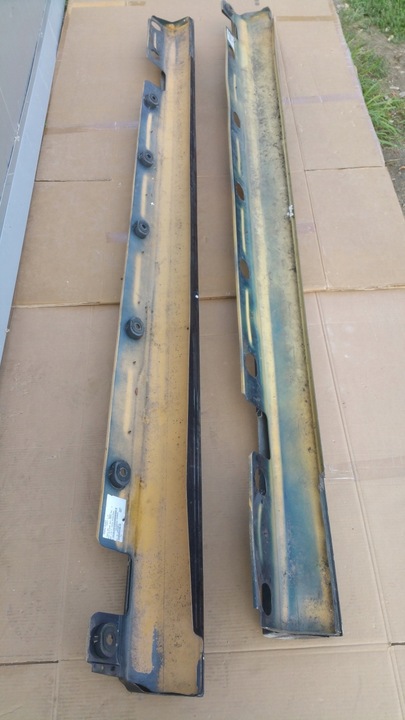 фото №12, Mercedes w221 довгий пороги планки порогові kleemann