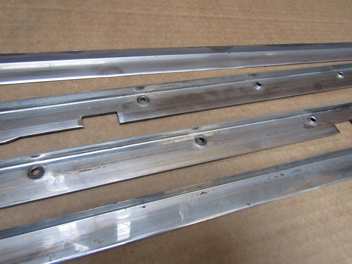 фото №8, 4 mercedes w124 sedan універсал люк захист планка хром kpl