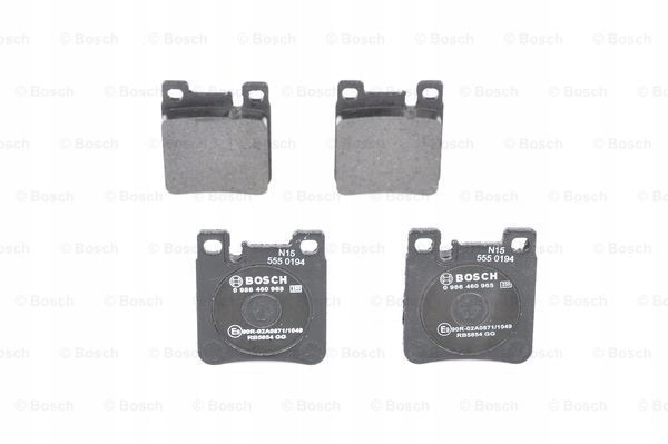 фото №16, Bosch тормозные колодки тормоз. mercedes w140 s-klasa 91-98 t