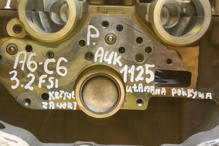 фото №16, Головка права audi a6 c6 a4 b7 3.2 fsi auk 06e103374b 06e103286 g h