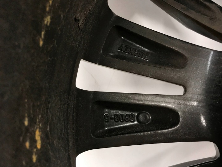 фото №10, Toyota corolla e21 алюминиевый диск 17 5x114,3 et40 8908-5