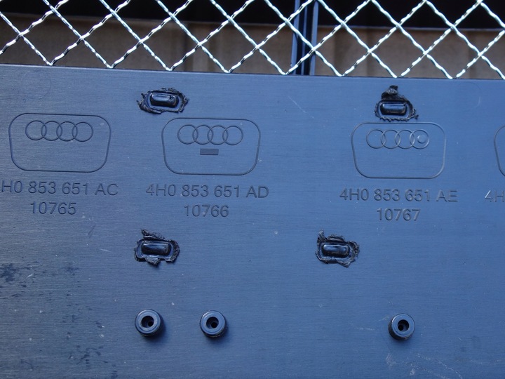 фото №10, Решётка решётка радиатора audi a8 d4 рестайлинг w12 4h0 новая оригинальная