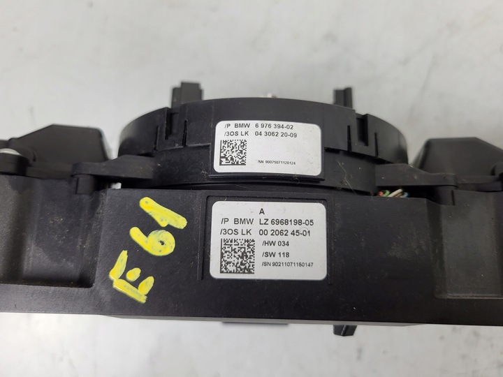 фото №12, Bmw e60 e61 рестайлинг переключатель комбинированный круиз-контроль дворник поворотов