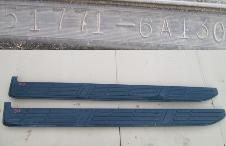 фото №1, Toyota land cruiser 150 планка правая пороговая накладка na порог