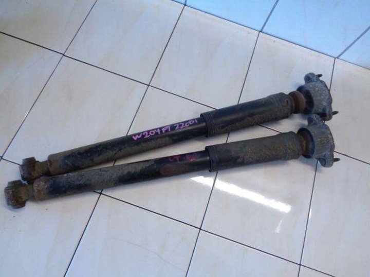 фото №1, W204 14 рестайлинг 2.2 cdi универсал амортизаторы зад комплект a2048210106