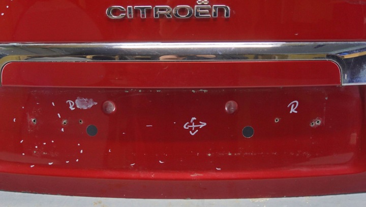фото №10, Крышка багажника зад citroen c3 picasso рестайлинг k489