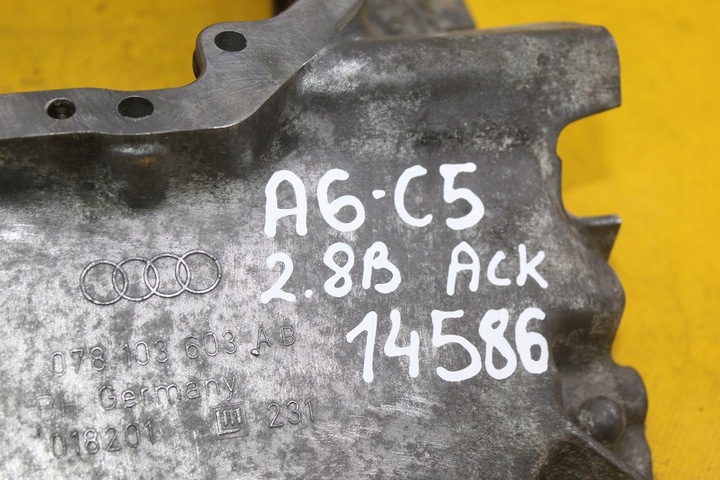 фото №9, Піддон масляна масла audi a6 c5 2.8 b ack 078103603ab
