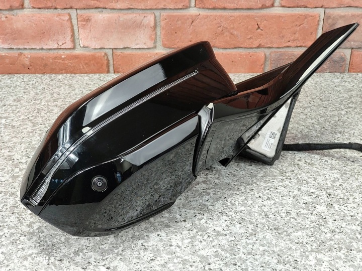 фото №6, Зеркало правое 17 pin bmw g60 g61 m5 g90 m-power камера треугольник uk rhd