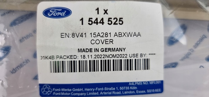 фото №16, Накладка бампера перед правая ford kuga mk1 2008-