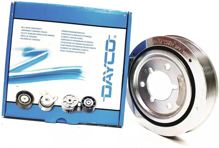 фото №1, Dayco колесо ременное вала коленчатого fiat fiorino/qubo 1,1-1,6