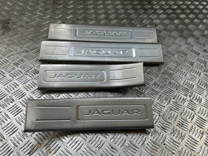 фото №1, Планки накладки порога перед зад комплект jaguar xj x351