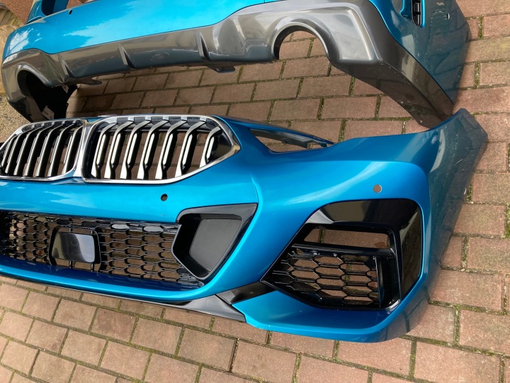 фото №6, Bmw 2 f44 m набор бампер перед + зад оригинал