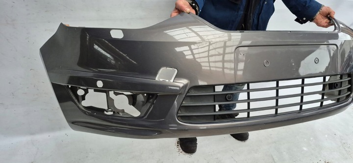 фото №3, Ford galaxy ii 2 mk2 рестайлинг 09-15 бампер перед переднее pdc spr am21-17757-af