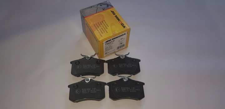 фото №15, Тормозные колодки тормозные зад audi a3 8l 1996-2003 1kk 1kv