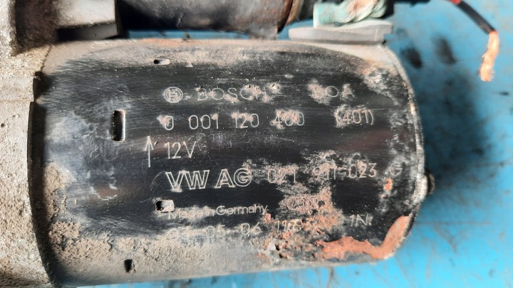 фото №4, Стартер 0001120400 vw polo 9n 1.2b