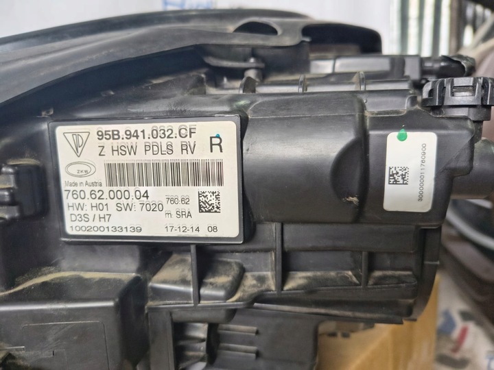 фото №8, Лампа передня фара лівий праві porsche macan 95b 14-18r bi-xenon