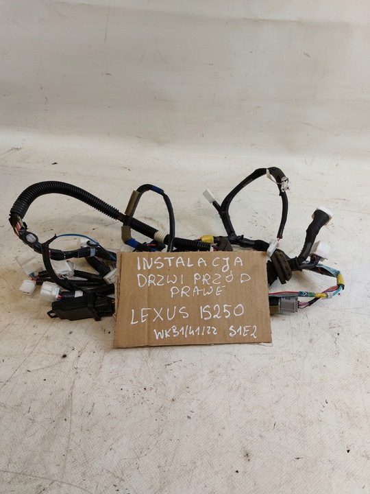 фото №10, Жгут установка дверь правый перед lexus is250