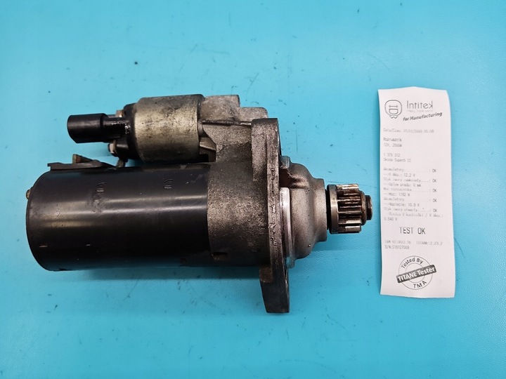 фото №1, Тест стартер skoda superb ii 1.6 tdi