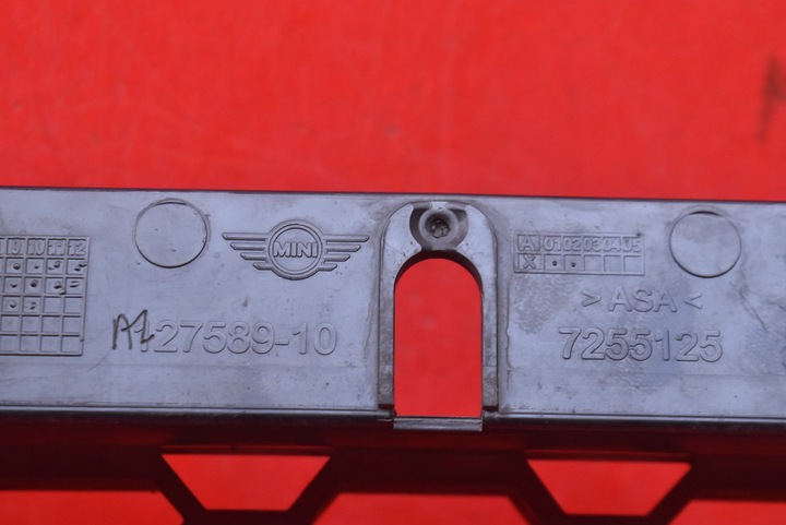 фото №15, Решётка решётка радиатора хром 7255125 mini cooper one r56 рестайлинг 10-14