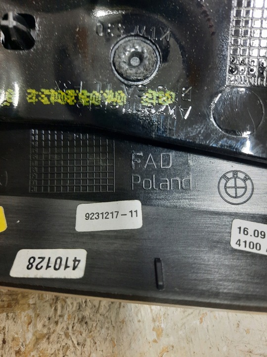 фото №9, Bmw 3 f30 dekor планка панели bez решётки пассажира 9231217-11