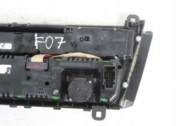 фото №6, Панель управление радио кондиционера bmw f07